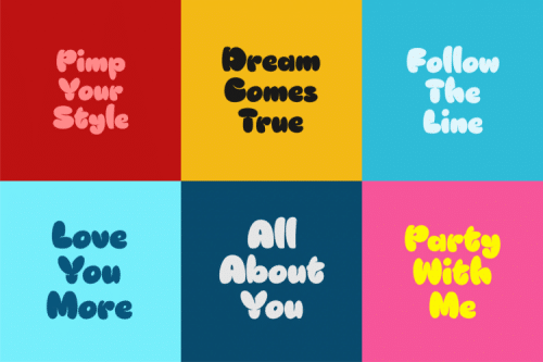 Blob And Happy Font 5