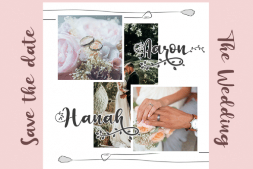Botanical Flourish Font 3