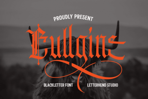 Bullgine Font 1