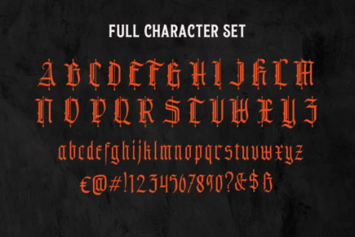 Bullgine Font 7