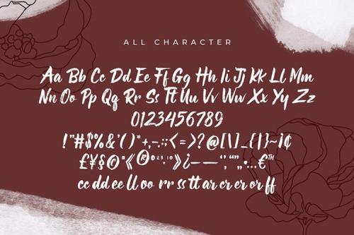 Buree Chalk Font 3