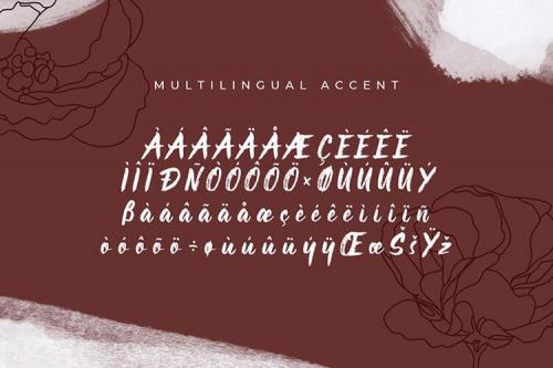 Buree Chalk Font 5