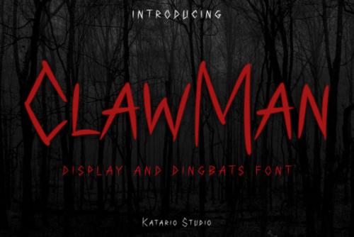 ClawMan Font 1