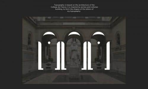 College Stencil Font 3