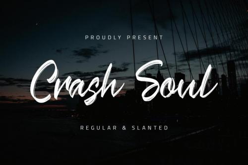 Crash Soul Brush Script Font 1