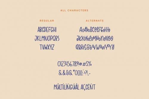 Creamy Wonder Font 10