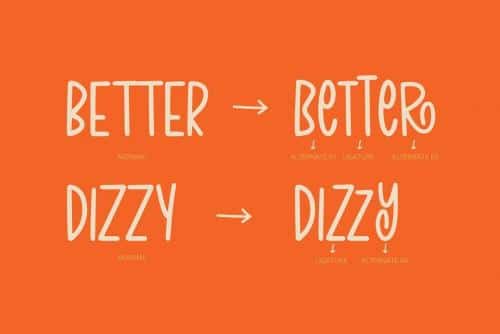 Creamy Wonder Font 9