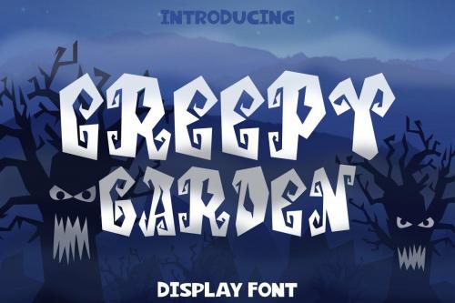 Creepy Garden Font 1