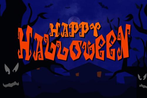 Creepy Garden Font 5