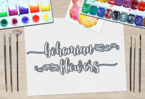 Dear Flora Font 2