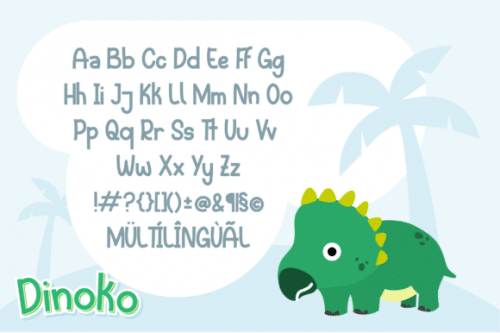 Dinoko Font 2