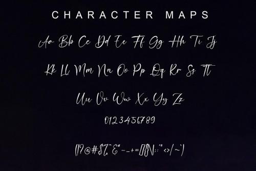 Double Signature Font 8