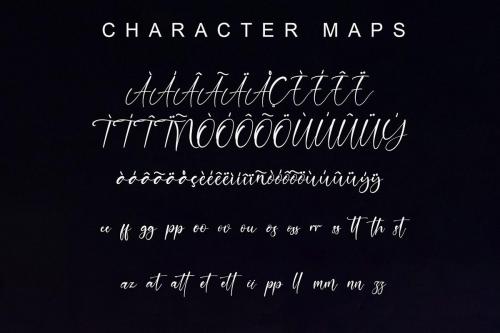 Double Signature Font 9