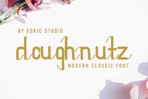 Doughnutz Font