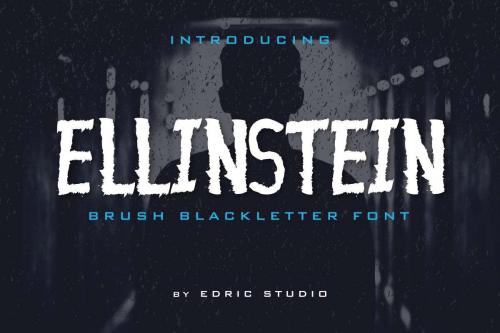 Ellinstein Brush Font