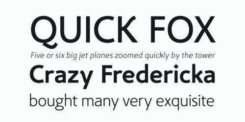 Fox Sans TRF Font Family 2