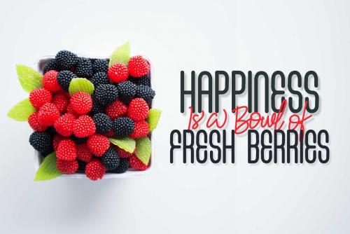 Fresh Berries Font Duo 8
