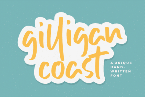 Gilligan Coast Font 1