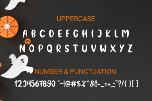 Halloween Haunted Font 4
