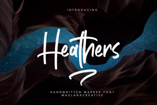 Heathers Font