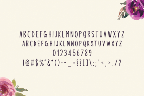 Hello Dreamer Font 4