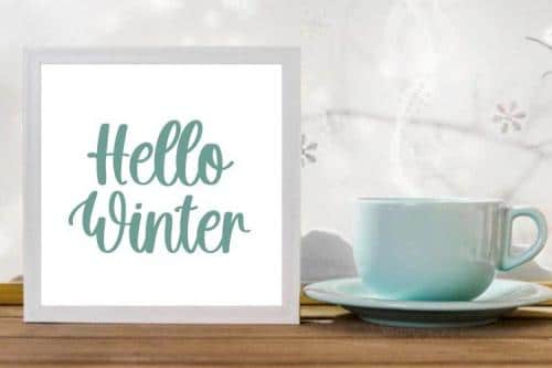 Hello Snowflake Font 1