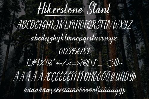 Hikerstone Font Family 10