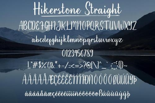 Hikerstone Font Family 9