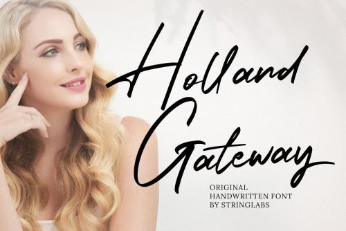 Holland Gateway Font 1