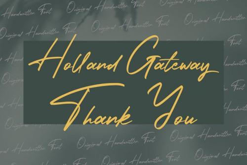 Holland Gateway Font 15