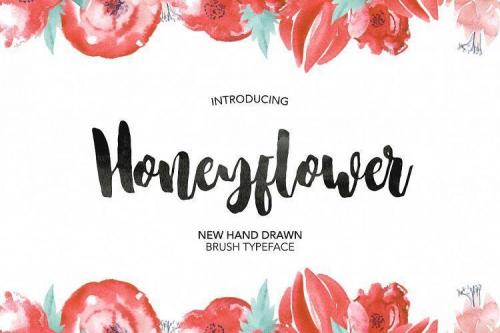 Honeyflower Script Font 1
