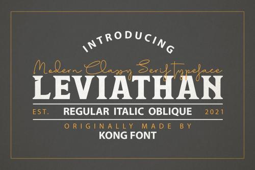Leviathan Font 1