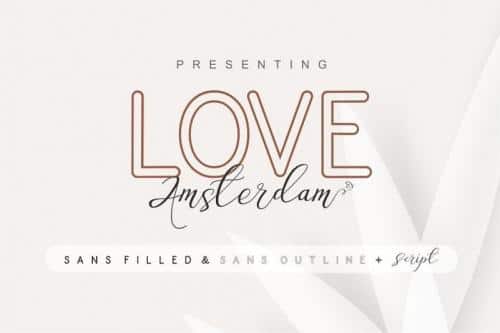 Love Amsterdam Sans Font 1
