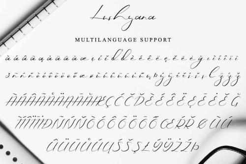 Lushyana Font 4