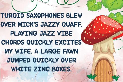 Magic Mushroom Font 2