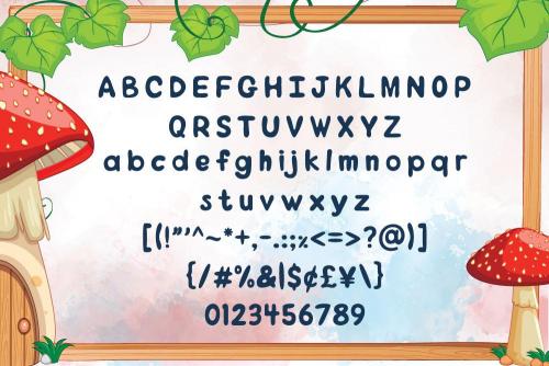 Magic Mushroom Font 3