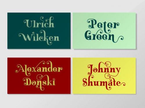 Makedonia Stylish Rounded Serif Font 5