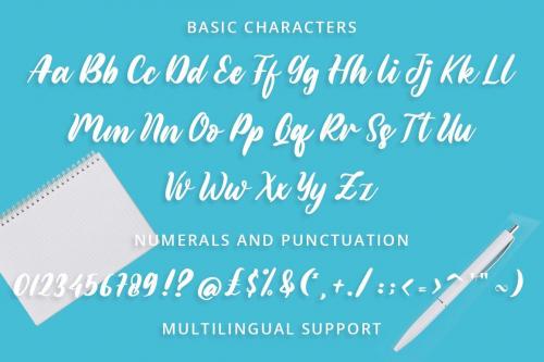 Marigold Bold Script Font 10