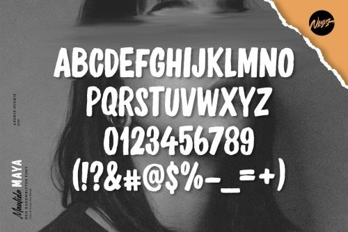 Maulida Maya Font 3