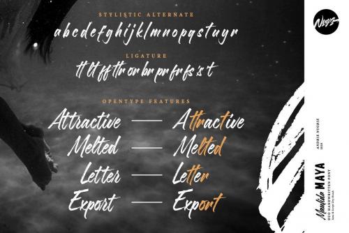 Maulida Maya Font 5