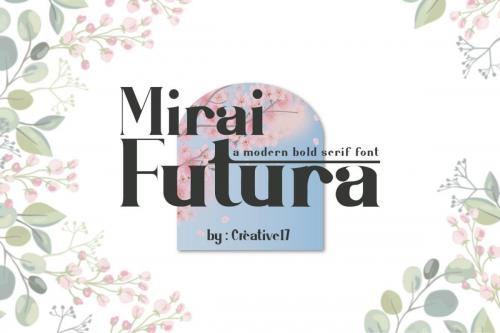 Mirai Futura font 1