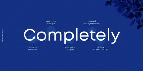 Mont Sans Serif Font 3