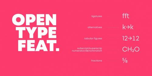 Mont Sans Serif Font 4