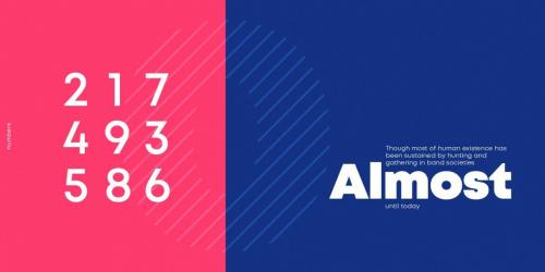 Mont Sans Serif Font 6