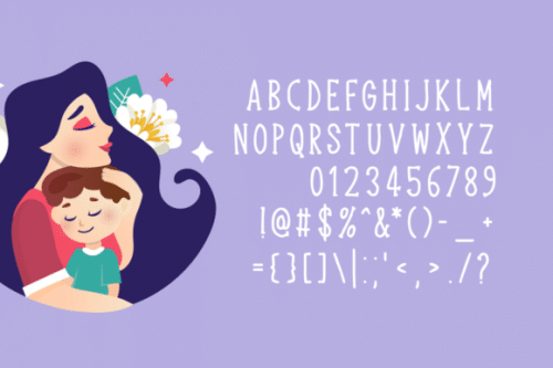 Mother Wonder Font 4
