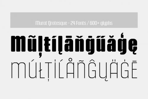 Murat Grotesque Font 3