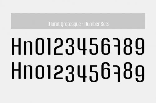 Murat Grotesque Font 6