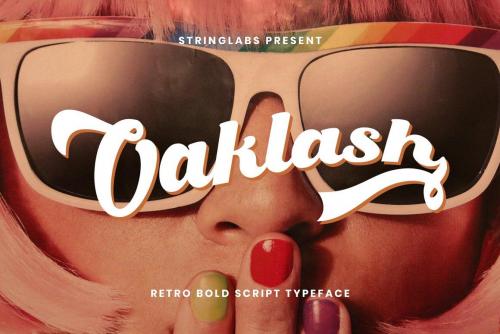 Oaklash Font 1