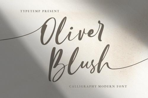 Oliver Brush Font