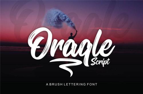Oraqle Script Font 1